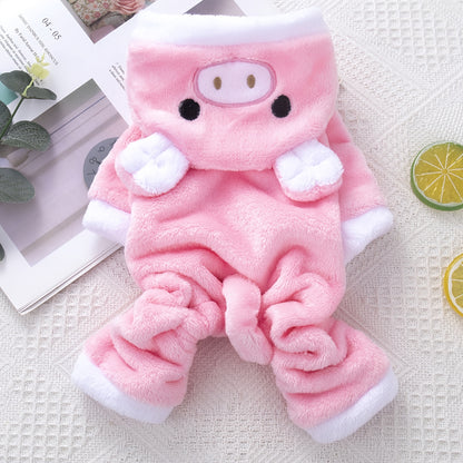 Stylish and cozy clothing for female dogs