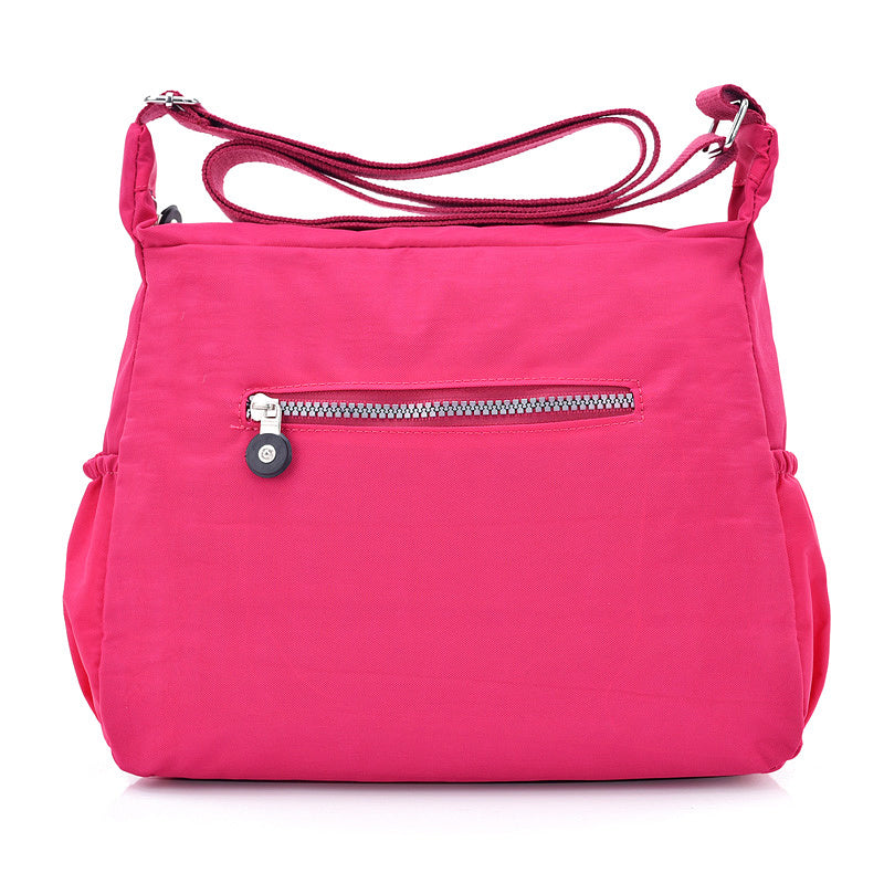 Women's nylon shoulder/crossbody bag