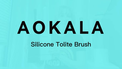 Toilet brush with holder, stylish with long ergonomic handle, a modern and deep cleaning accessory for the bathroom
