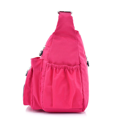 Women's nylon shoulder/crossbody bag