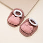 Non-slip children's socks with animal prints