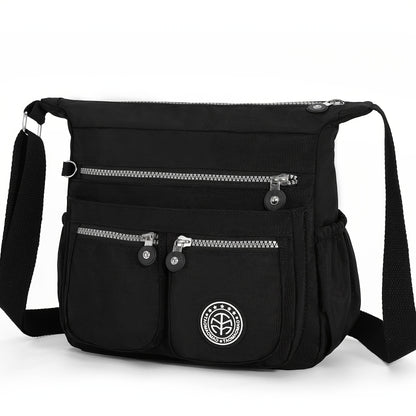 Women's nylon shoulder/crossbody bag