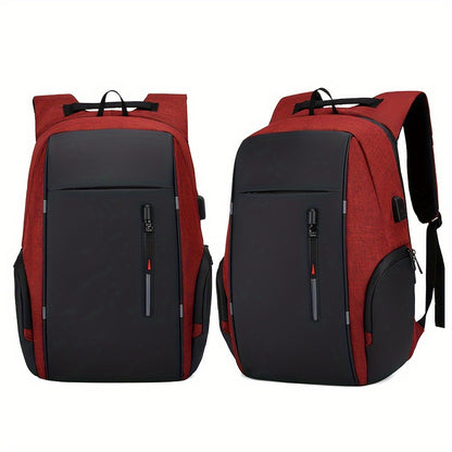 Men's Anti-theft Backpack for Laptop with Large Capacity * Shoulder Bag for Travel and Business