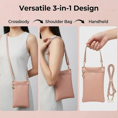 Women's Crossbody/Handbag, with cell phone, document, and card holder, modern and elegant