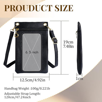 Women's Crossbody/Handbag, with cell phone, document, and card holder, modern and elegant