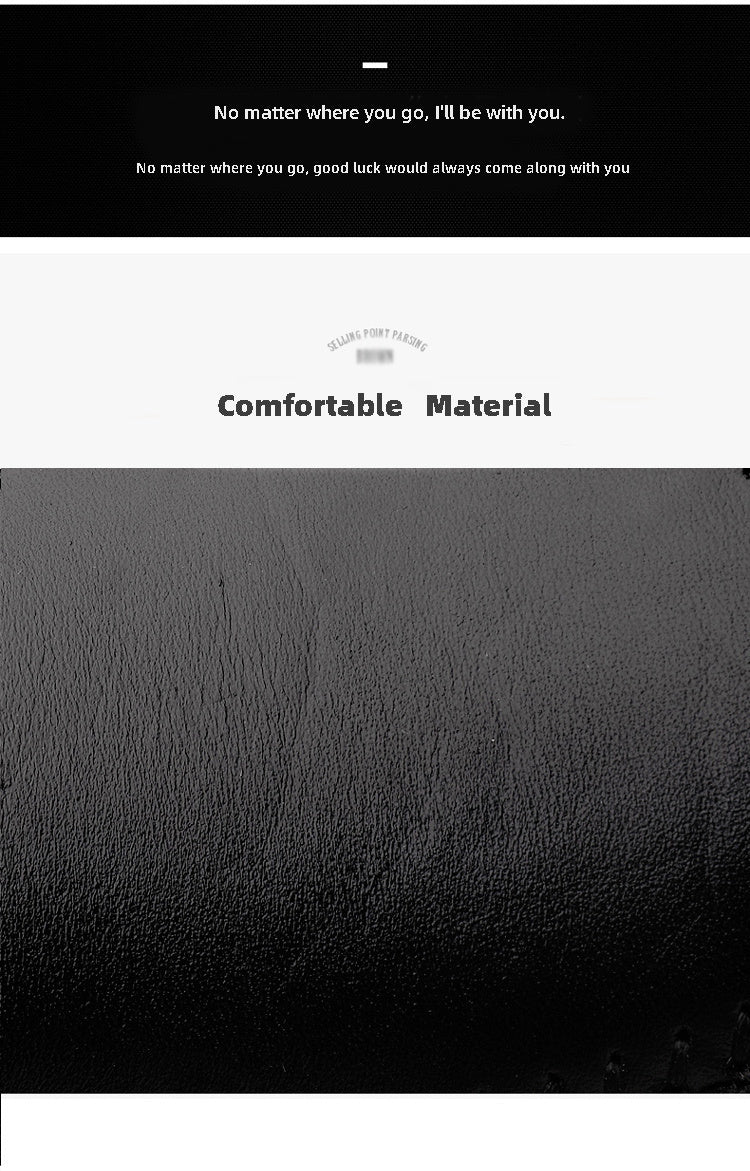 Comfortable, breathable men's shoes with visible stitching