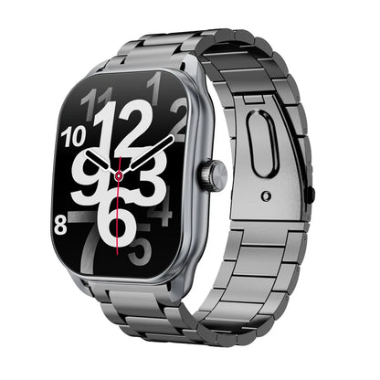 Karchilor men's smartwatch with a 2.01-inch curved screen, Bluetooth calling, IP68 water resistance, ideal for sports and fitness