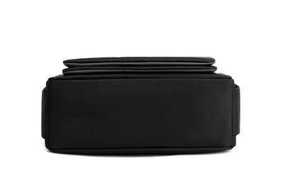 High-quality men's shoulder bag, crossbody, messenger style or executive bag in nylon, large and small sizes.