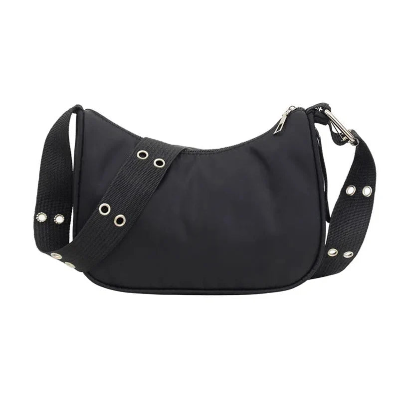 Stylish and casual women's crossbody bag made of waterproof nylon