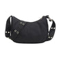 Stylish and casual women's crossbody bag made of waterproof nylon