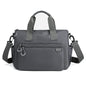 High-quality men's shoulder bag, crossbody, messenger style or executive bag in nylon, large and small sizes.