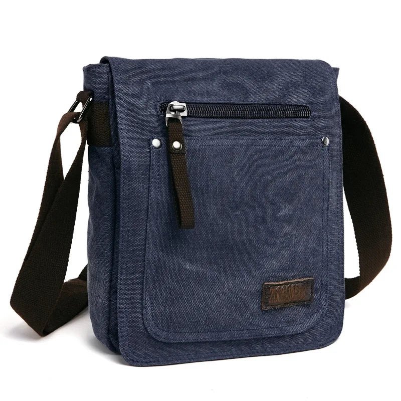 Unisex vintage canvas bag