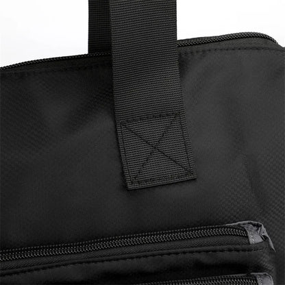 High-quality men's shoulder bag, crossbody, messenger style or executive bag in nylon, large and small sizes.