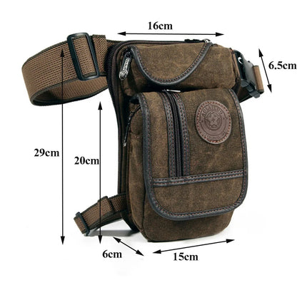 Men's crossbody bag made with high-quality nylon
