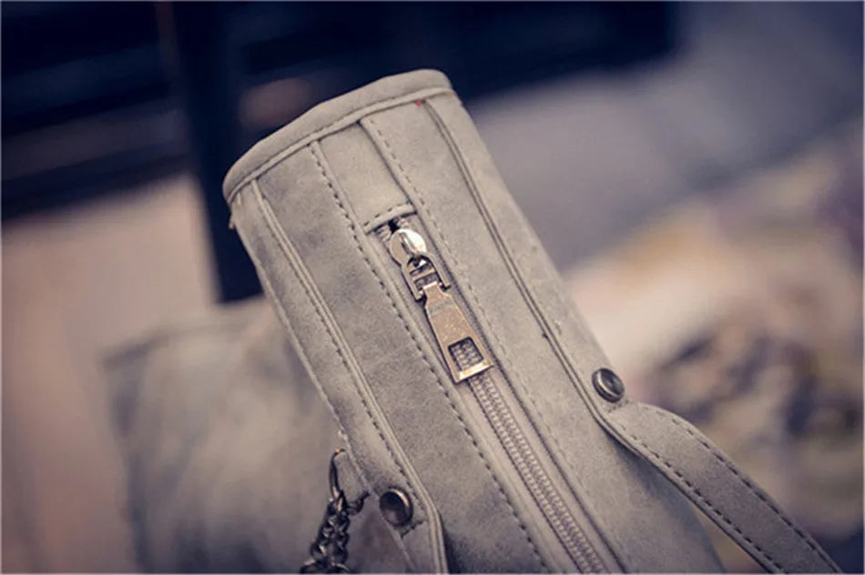 High-quality women's leather handbag