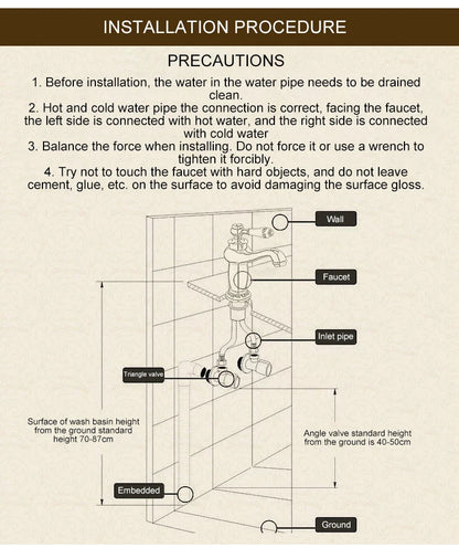 Bathroom faucet with antique bronze finish, made of solid brass, for washbasin, with single lever and water mixer