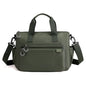 High-quality men's shoulder bag, crossbody, messenger style or executive bag in nylon, large and small sizes.