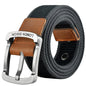 Men's tactical canvas belt, modern and casual, goes well with jeans, ideal accessory for outdoor sports and hunting, with nylon pin buckle