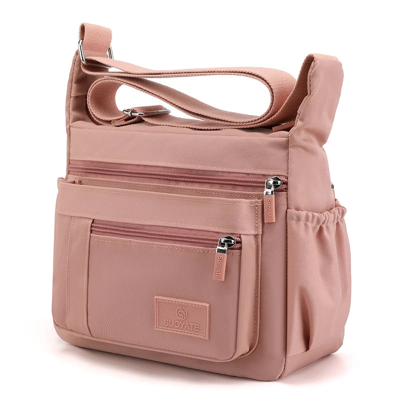 Women's Waterproof Nylon Crossbody Bag