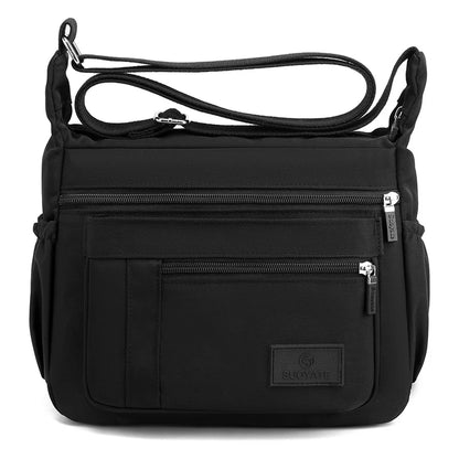 Women's Waterproof Nylon Crossbody Bag