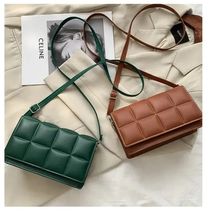 Classic Women's Shoulder Bag with Top Handle – Small, Leather, Crossbody