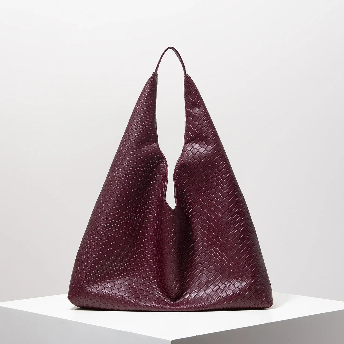 Women's Large-Capacity Retro Leather Hobo Shoulder Bag