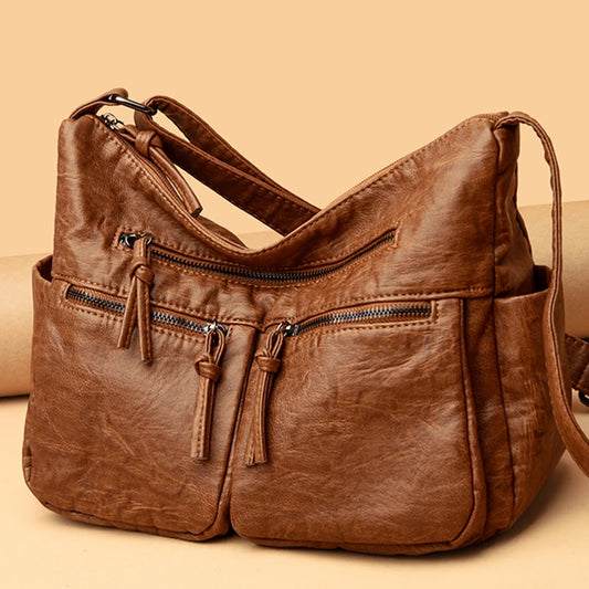 Luxury women's crossbody bags in high-quality leather