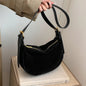 Women's vintage suede crossbody bag, casual and versatile