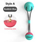 Interactive silicone toy with suction cup for dogs, ideal for chewing and cleaning teeth