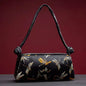 Women's shoulder/handbag in embroidered silk