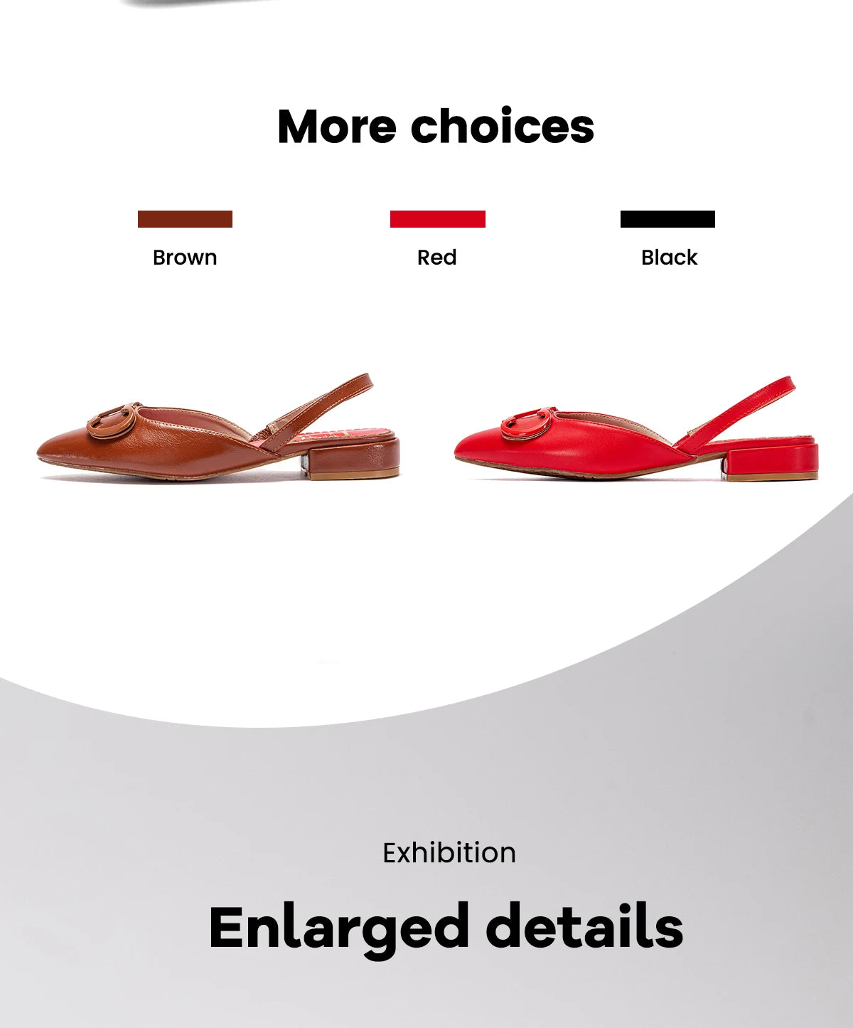 Women's shoe, pointed toe style, elegant