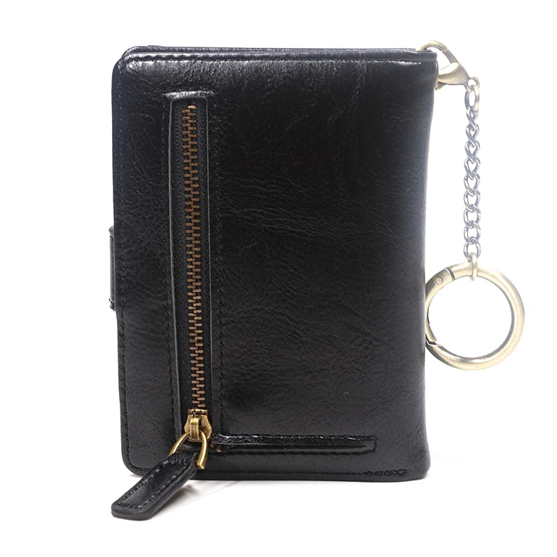 Retro leather women's wallet
