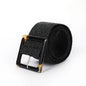 Elegant vintage women's belt, braided, bohemian style with a square buckle