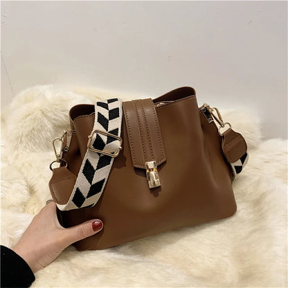 Vintage women's leather handbag