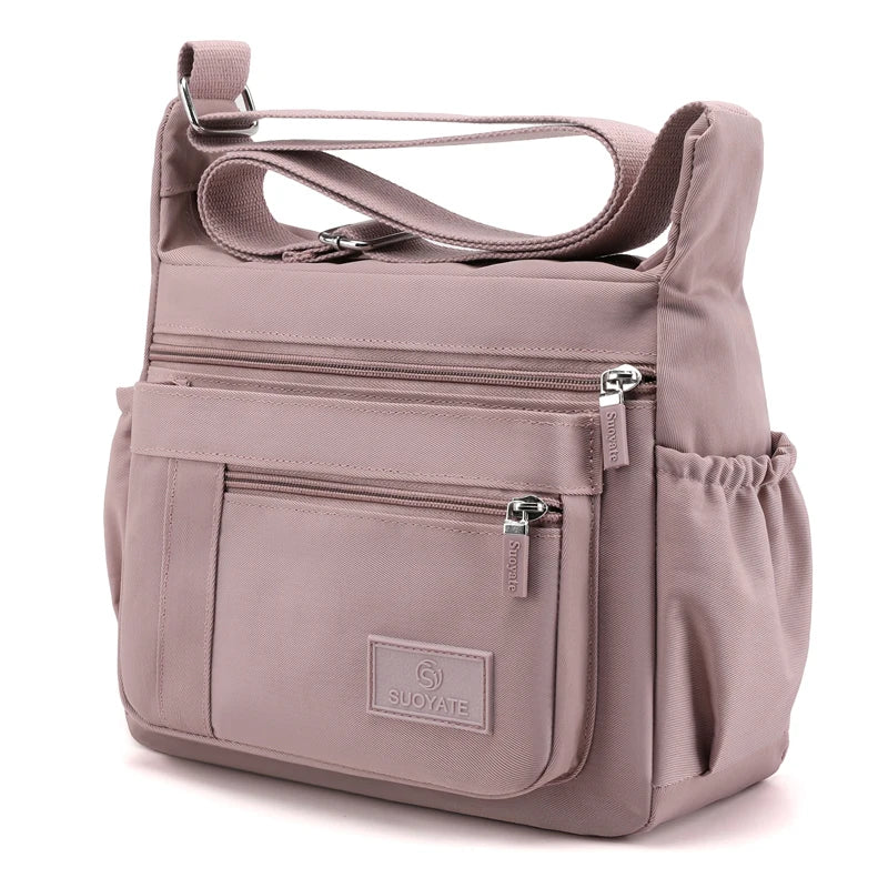 Women's Waterproof Nylon Crossbody Bag