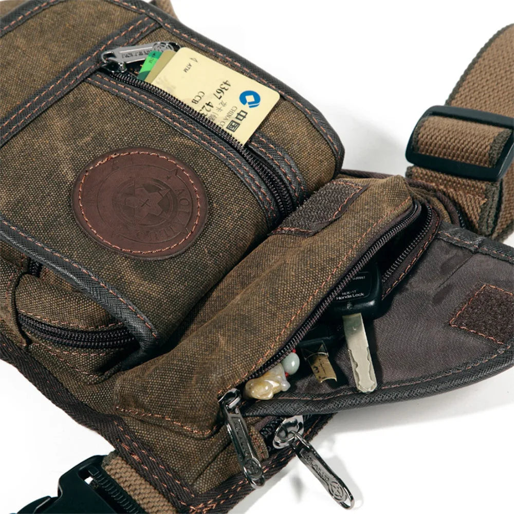 Men's crossbody bag made with high-quality nylon