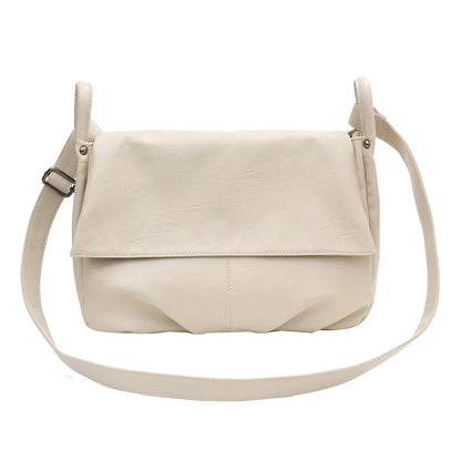 Large women's leather handbag