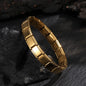 Italian-Style Square-Link Stainless Steel Bracelets – Unisex – Flexible Italian Links