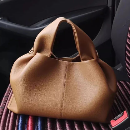 Elegant and sophisticated retro-style women's handbag, simple and versatile crossbody design
