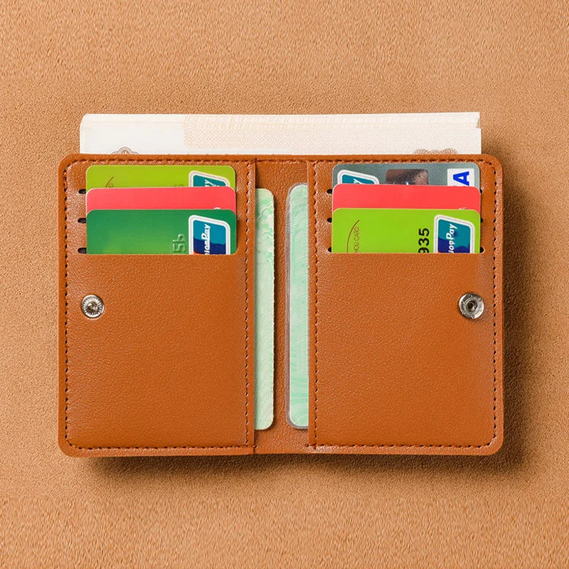 Small women's wallet with card slots and ultra-lightweight design.
