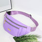 Lightweight crossbody fanny pack for women and men, ideal for running, walking, traveling, and exercising