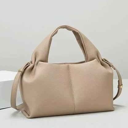 Elegant and sophisticated retro-style women's handbag, simple and versatile crossbody design