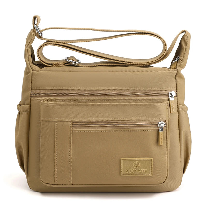 Women's Waterproof Nylon Crossbody Bag