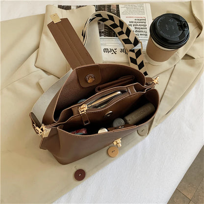 Vintage women's leather handbag