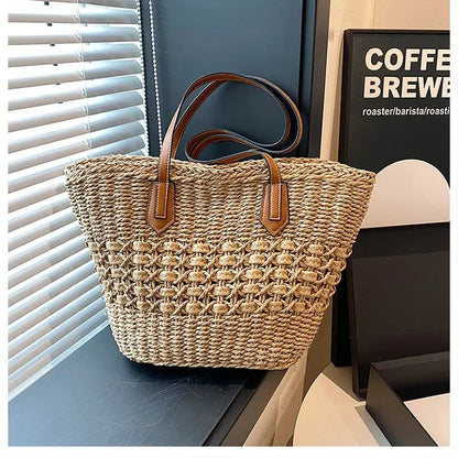 Classic women's handbag, crafted from premium leather with an elegant finish