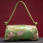 Women's shoulder/handbag in embroidered silk