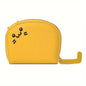 Card holder with a cat-shaped design and multiple compartments.