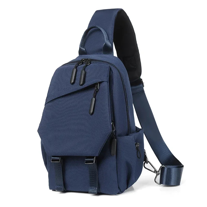 Men's single shoulder crossbody backpack, handheld, for outdoor activities, gym