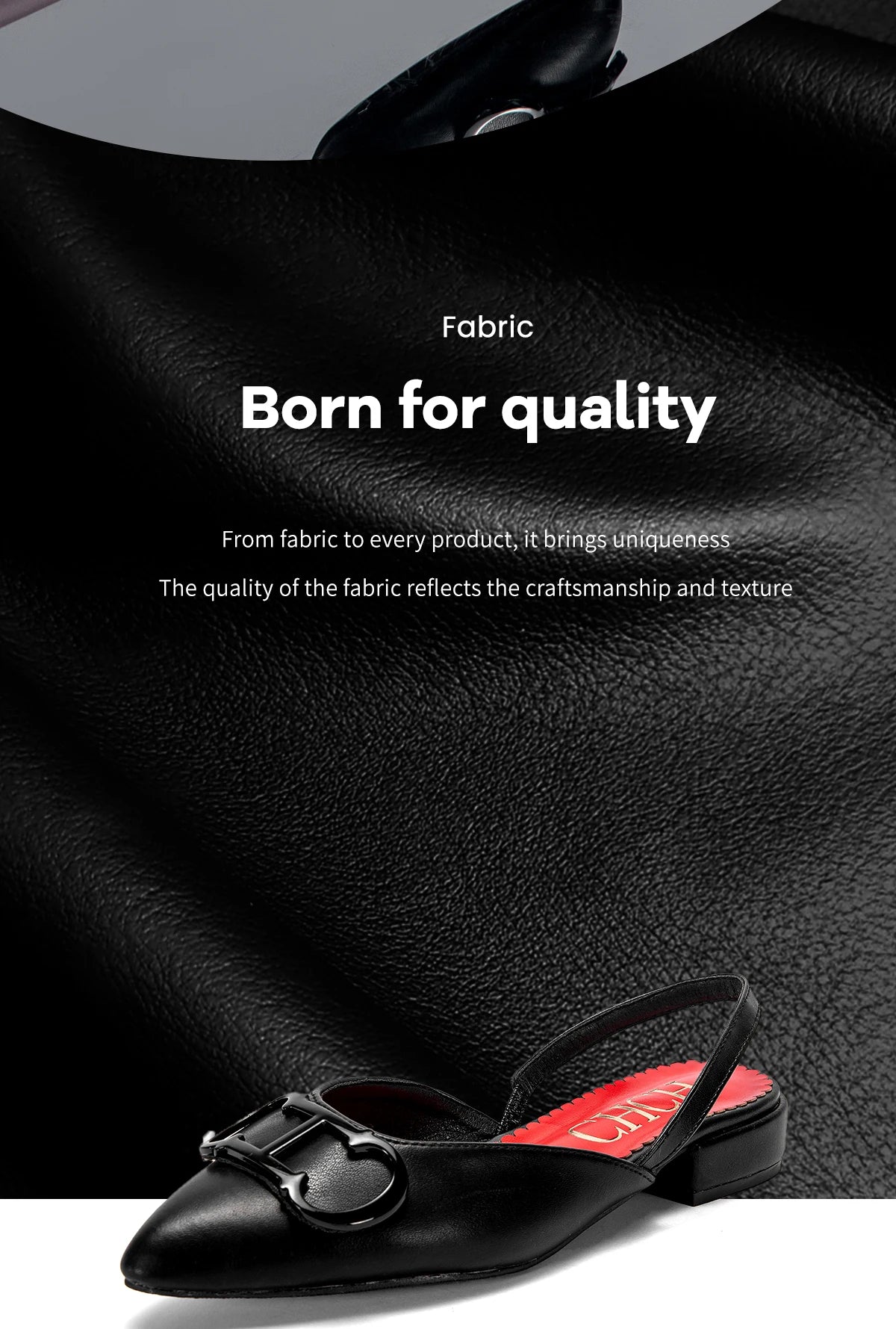 Women's shoe, pointed toe style, elegant