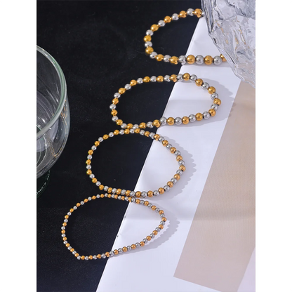 Stainless Steel Bracelet – Handmade, Water-Resistant